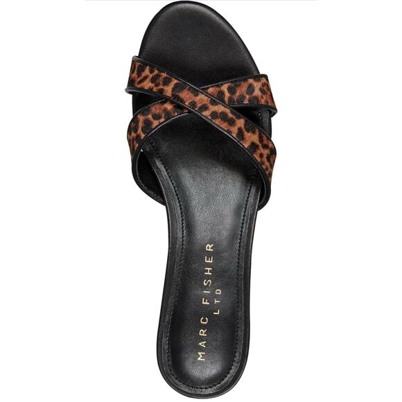 Marc Fisher LTD Women's Heeled Sandals Shoes Medium Brown 210 Traceyly Size 6.5M - Picture 4 of 8